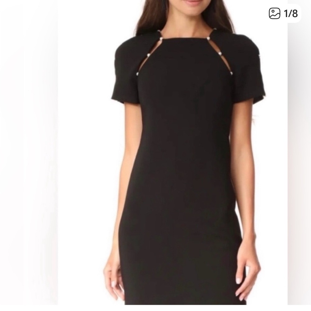 Alice and Olivia Pearl Detail dress